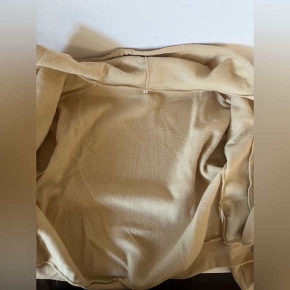 Women's Solid Color Zip Up Thermal Lined Drawstring Hoodie long sleeve  … - Picture 10 of 13